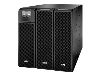 APC Smart-UPS SRT - UPS ( rack-mountable / external ) - AC 230 V - 4500 Watt - 5000 VA - Ethernet 10/100, USB - output connectors: 12 - 3U - black
